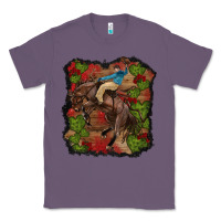 Lavender valentines day cowboy cactus rose Classic Tee - RanaPortraitStore