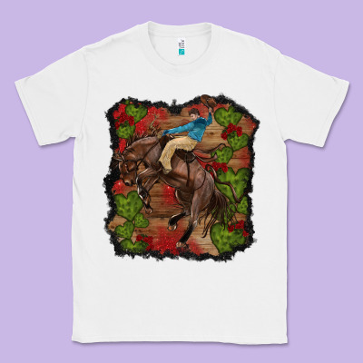 Valentines Day Cowboy Cactus Rose Classic Tee Designed By Ranaportraitstore