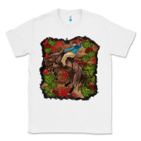 White valentines day cowboy cactus rose Classic Tee - RanaPortraitStore