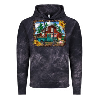 Cloud Black western barn with farm animals Vintage Hoodie - RanaPortraitStore