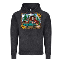 Western Barn With Farm Animals Vintage Hoodie | Teevron