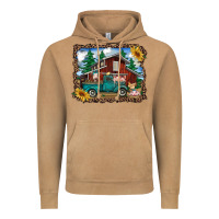 Vintage Camel western barn with farm animals Vintage Hoodie - RanaPortraitStore