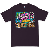 Plum one loved teacher Premium Tee - NancyCooperArtShop