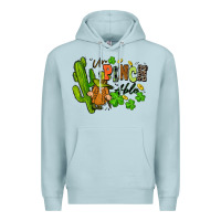 Blue Mist un pinch able St. Patrick's Premium Hoodie - FaDigitalArtStudio