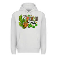 Dove Grey un pinch able St. Patrick's Premium Hoodie - FaDigitalArtStudio