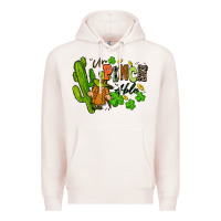 Pale Pink un pinch able St. Patrick's Premium Hoodie - FaDigitalArtStudio