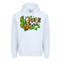 White un pinch able St. Patrick's Premium Hoodie - FaDigitalArtStudio