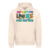 Sandshell just a girl who loves sea turtle Urban Hoodie - Artiststas
