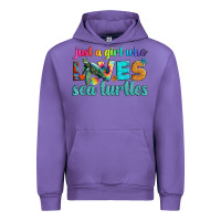 Tulip just a girl who loves sea turtle Urban Hoodie - Artiststas