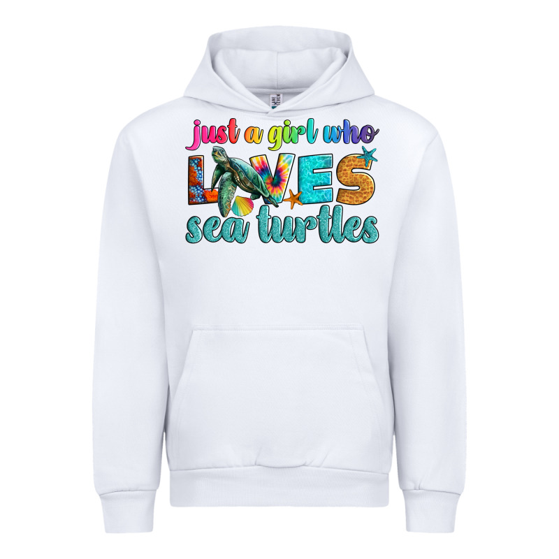 Just A Girl Who Loves Sea Turtle Urban Hoodie by Artiststas | Teevron