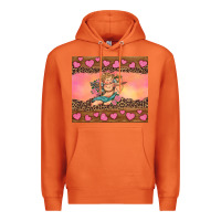 Carrot cupid valentine's day Premium Hoodie - RanaPortraitStore
