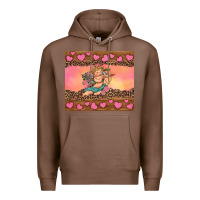 Chestnut cupid valentine's day Premium Hoodie - RanaPortraitStore
