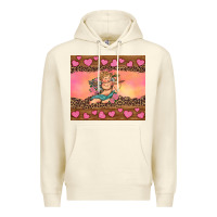 Sandshell cupid valentine's day Premium Hoodie - RanaPortraitStore