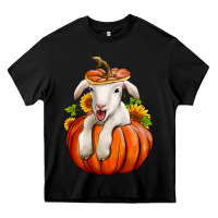 Black fall pumpkin lamb nancy cooper Heavy Core Tee - NancyCooperArtShop
