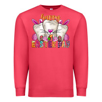 Cardinal Happy Easter Premium Sweatshirt - CowhideDigitalArt