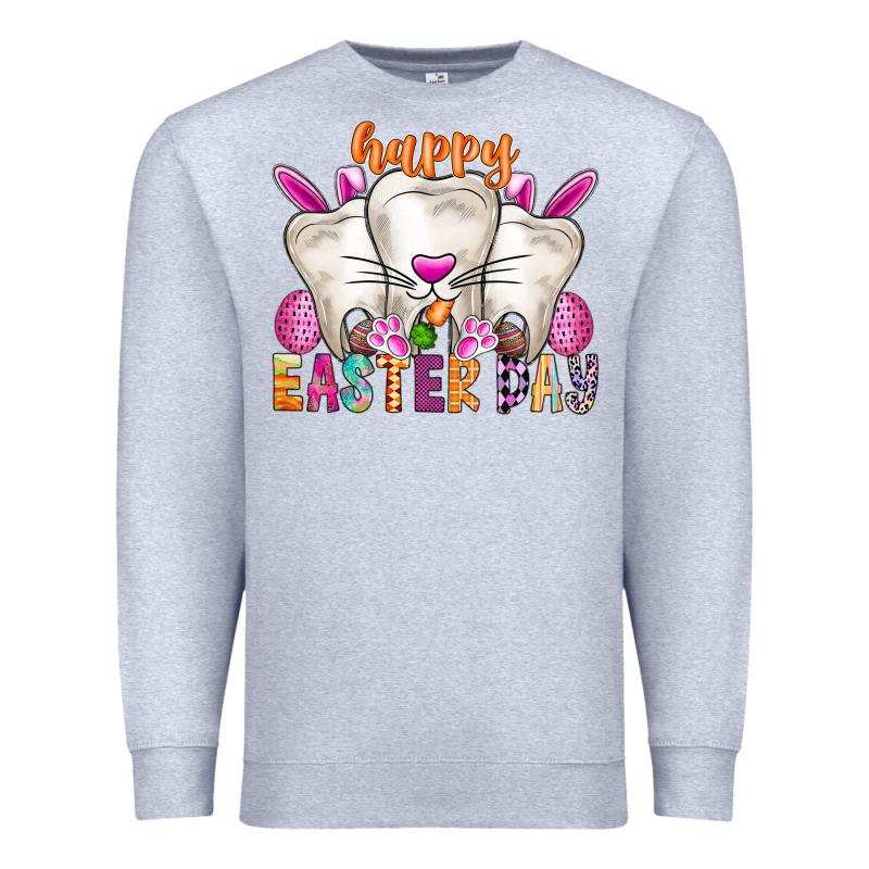 Happy Easter Premium Sweatshirt by CowhideDigitalArt | Teevron