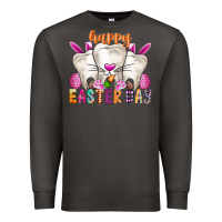 Smoke Happy Easter Premium Sweatshirt - CowhideDigitalArt