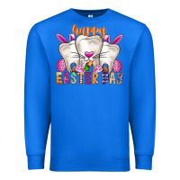 True Royal Happy Easter Premium Sweatshirt - CowhideDigitalArt