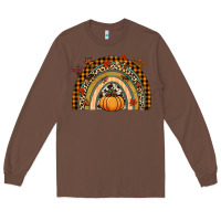 Chestnut Fall rainbow pumpkin Long Sleeve Tee - NancyCooperArtShop