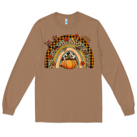 Toasted Coconut Fall rainbow pumpkin Long Sleeve Tee - NancyCooperArtShop
