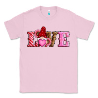 Bubblegum Pink valentines day gnomes love Classic Tee - RanaPortraitStore