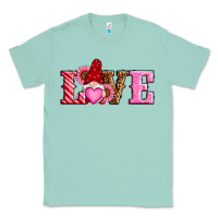 Seafoam valentines day gnomes love Classic Tee - RanaPortraitStore