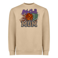 Mushroom Basketball Mom Heavyweight Sweatshirt - HowdyJamesFarm