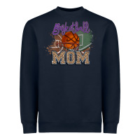 Navy Basketball Mom Heavyweight Sweatshirt - HowdyJamesFarm