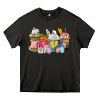 Asphalt Easter coffee cups Heavy Core Tee - NancyCooperArtShop
