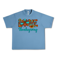 Pebble Blue love thanksgiving Urban Heavy Tee - JahusDesignShop