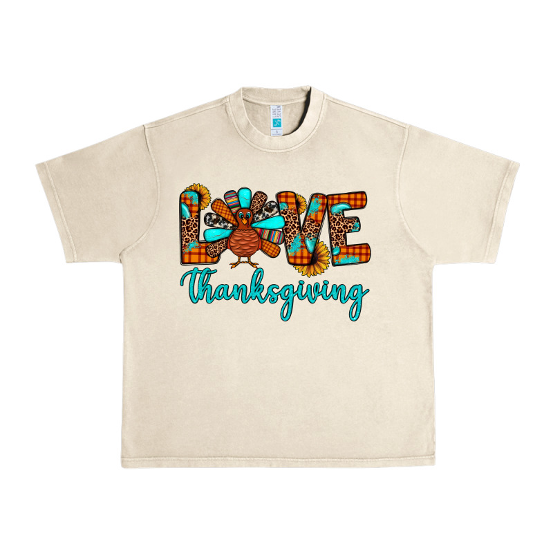 Love Thanksgiving Urban Heavy Tee by JahusDesignShop | Teevron