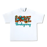 White love thanksgiving Urban Heavy Tee - JahusDesignShop