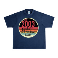 Navy 16th Birthday gift Vintage 2003 Urban Heavy Tee - Bettercallsaul