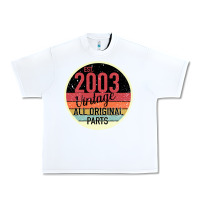 White 16th Birthday gift Vintage 2003 Urban Heavy Tee - Bettercallsaul