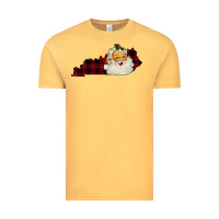 Vintage Mustard Kentucky Santa Ho Ho Vintage Tee - Bettercallsaul