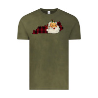 Vintage Olive Kentucky Santa Ho Ho Vintage Tee - Bettercallsaul