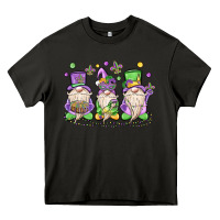 Asphalt mardi gras gnomes Heavy Core Tee - MaliasSmallBusiness