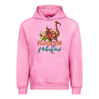 Fuchsia Pink flamingo flocking fabulous Urban Hoodie - Artiststas
