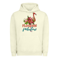 Pigment Pistachio flamingo flocking fabulous Urban Hoodie - Artiststas