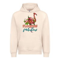 Sandshell flamingo flocking fabulous Urban Hoodie - Artiststas