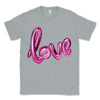 Heather Grey valentines day love balloon Classic Tee - RanaPortraitStore