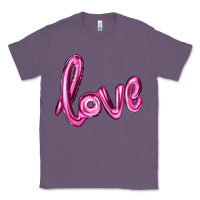 Lavender valentines day love balloon Classic Tee - RanaPortraitStore