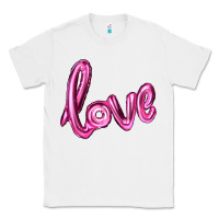 White valentines day love balloon Classic Tee - RanaPortraitStore