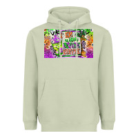Matcha I am witch Coffee Kids Cup Heavyweight Hoodie - CowhideDigitalArt