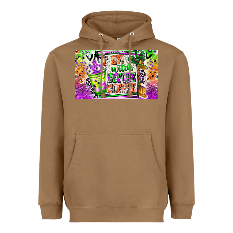 I Am Witch Coffee Kids Cup Heavyweight Hoodie by CowhideDigitalArt | Teevron