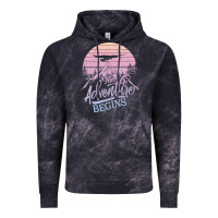 Cloud Black The Adventure Begins Vintage Hoodie - Bettercallsaul