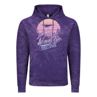 Cloud Purple The Adventure Begins Vintage Hoodie - Bettercallsaul