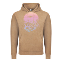 Vintage Coffee The Adventure Begins Vintage Hoodie - Bettercallsaul