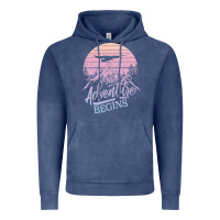 Vintage Denim The Adventure Begins Vintage Hoodie - Bettercallsaul