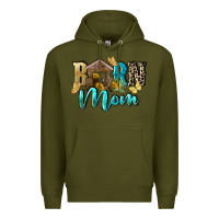 Army Green Barn mom Mother's Day Premium Hoodie - FaDigitalArtStudio